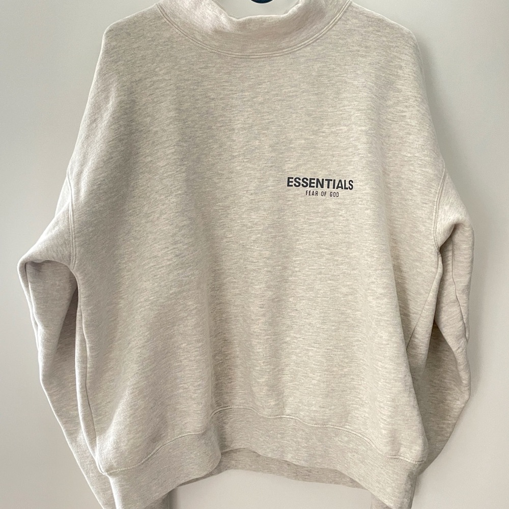 Fear of God Essentials Mock Neck Hoodie